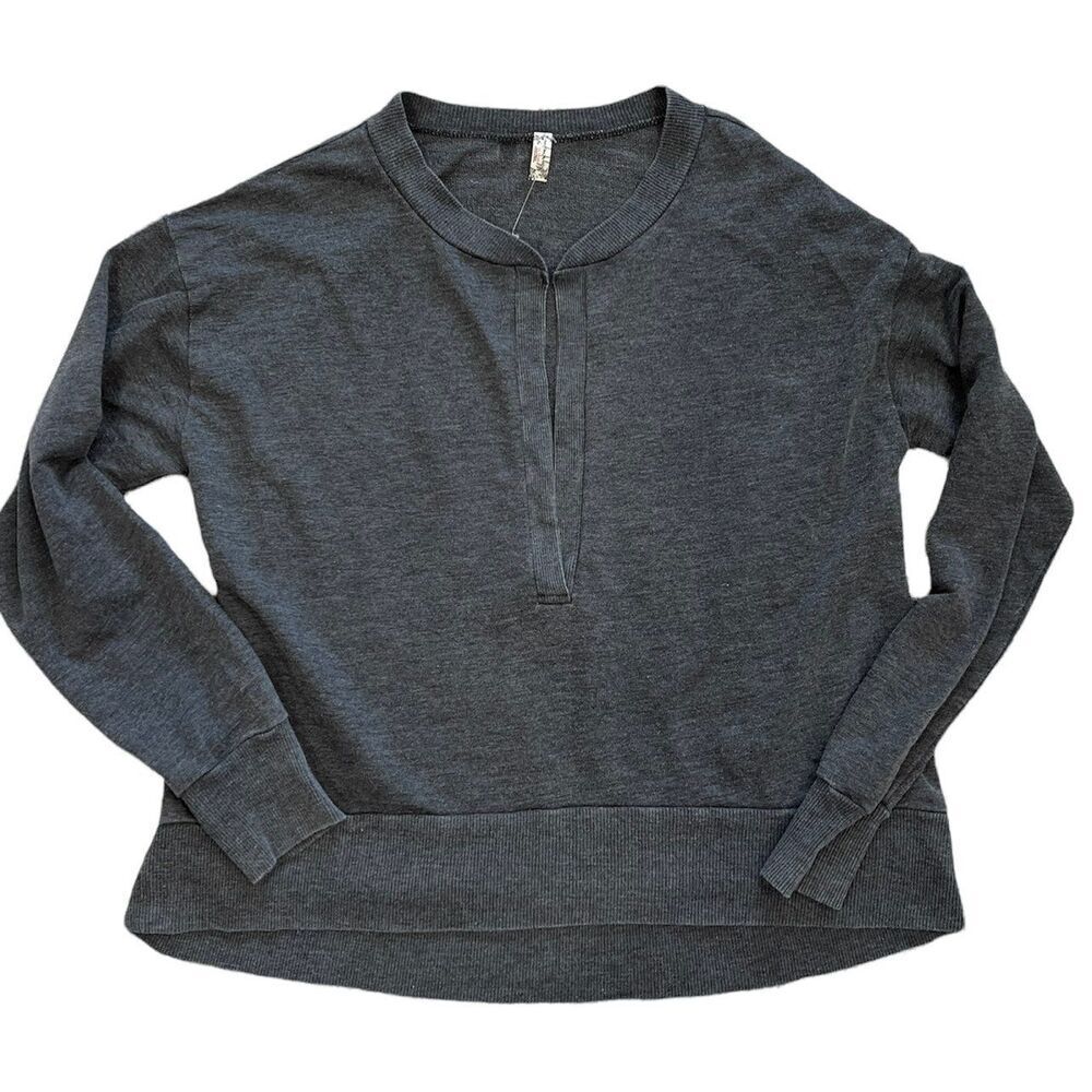 Intimately Free People Oversized Gray Sweater XS